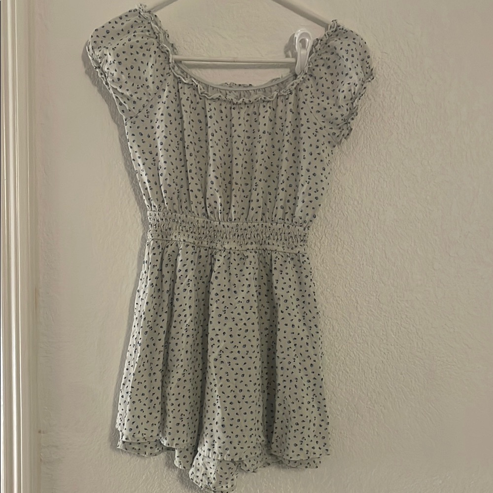 Art class Ruffle Romper